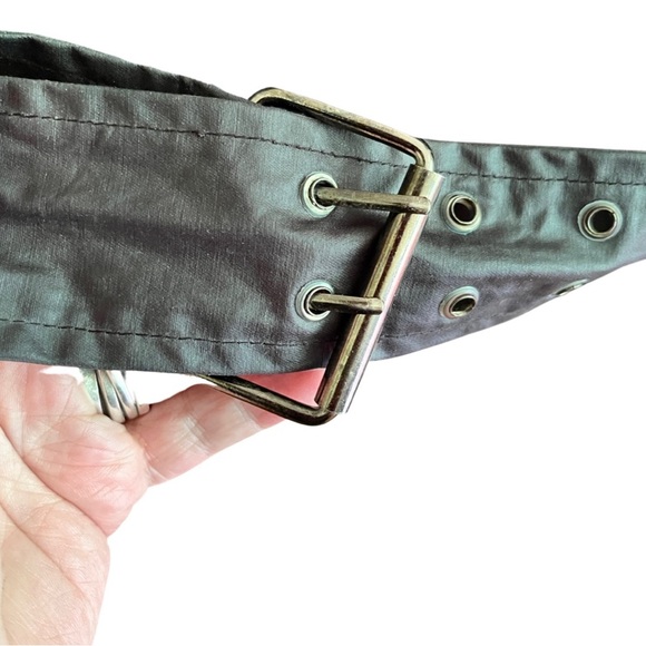 Black waxed cotton biker jacket - Picture 8 of 12